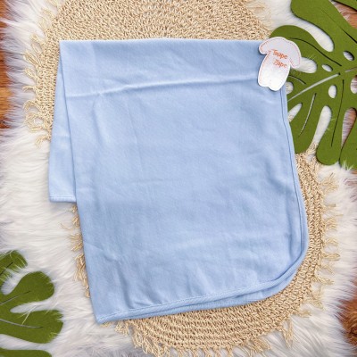 Saída de Maternidade Tricotil (Tricot 100% Algodão) - Azul Bebê Carrinhos Antigos